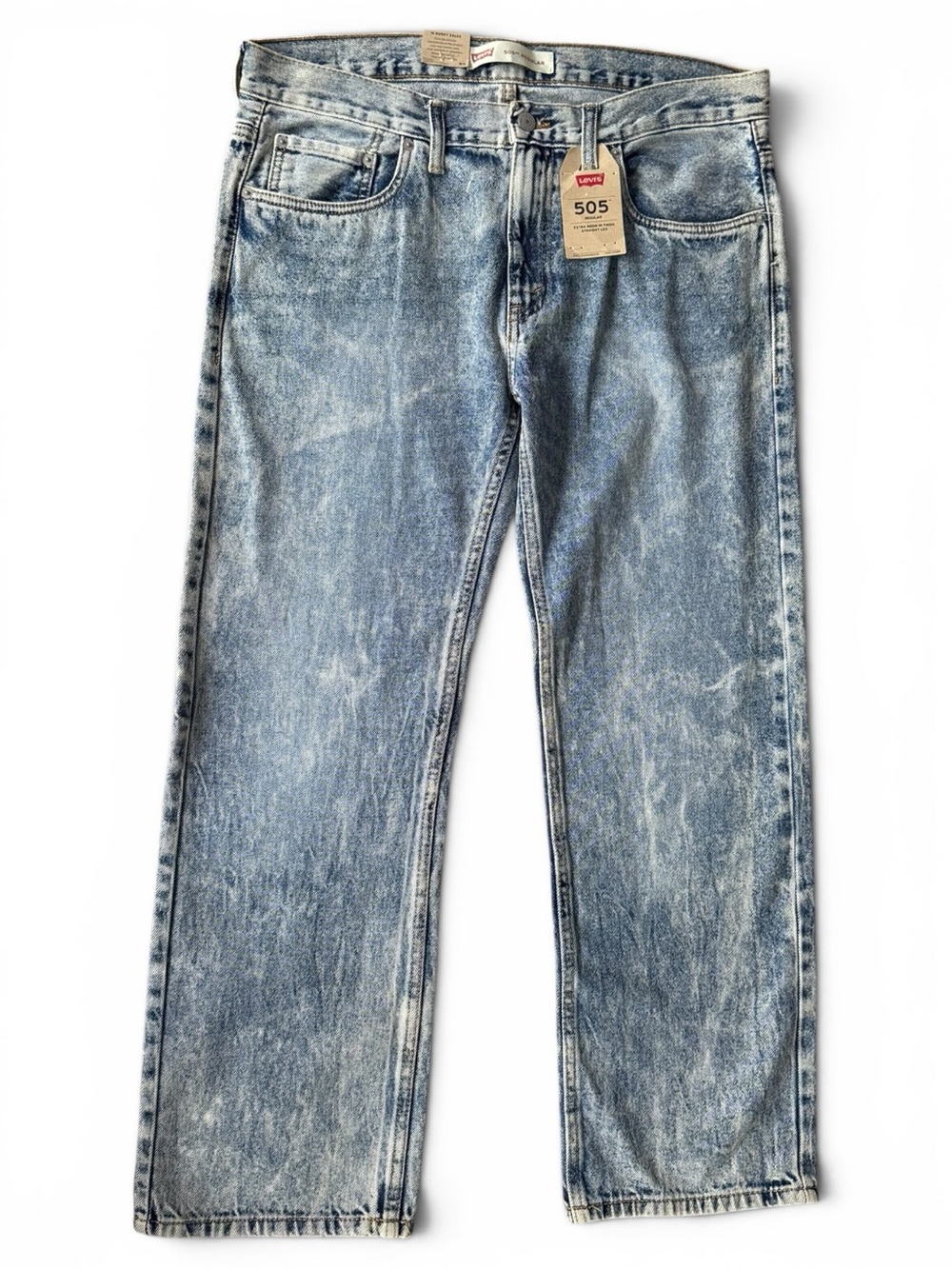 NWT Kid’s 505 Regular Levi’s 16 Husky Straight Leg Jeans 34x28